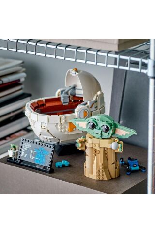 ® Star Wars™ Uçan Bebek Arabalı Grogu™ 75403 - 10+ Yaratıcı Oyuncak Yapım Seti (1048 Parça)