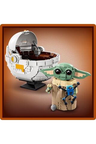 ® Star Wars™ Uçan Bebek Arabalı Grogu™ 75403 - 10+ Yaratıcı Oyuncak Yapım Seti (1048 Parça)