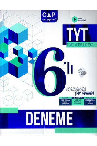 Çap Yayınları TYT 6 lı Deneme