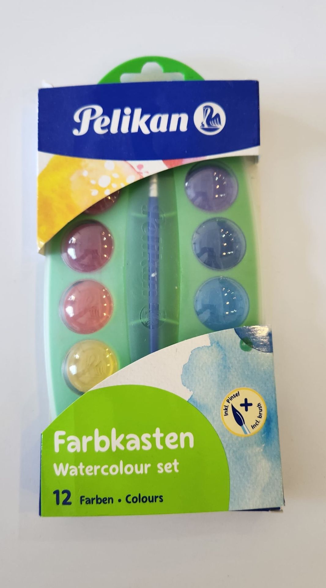 Pelikan 12 Renk Suluboya