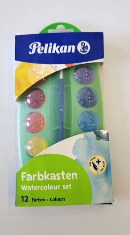 Pelikan 12 Renk Suluboya