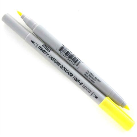 Marvy Uchida Grafi̇k Markör Kalemi̇ Lemon Yellow No:22