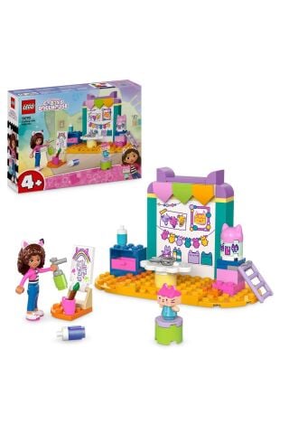 ® Gabby's Dollhouse Karton Yavru Kedi ile El Sanatları 10795 - 4+ Oyuncak Yapım Seti (60 Parça)