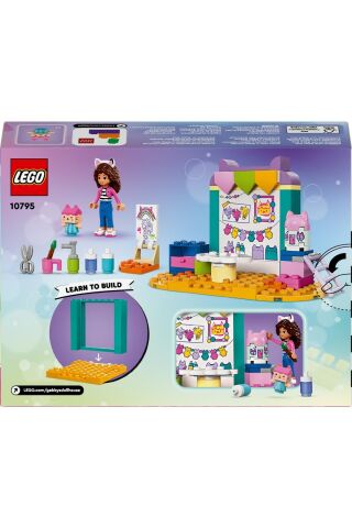 ® Gabby's Dollhouse Karton Yavru Kedi ile El Sanatları 10795 - 4+ Oyuncak Yapım Seti (60 Parça)