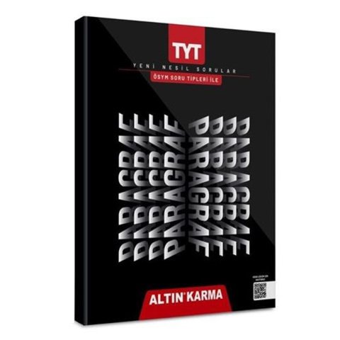 Altın Karma Yayınları ÖSYM Soru Tipleriyle TYT Paragraf Soru Bankası