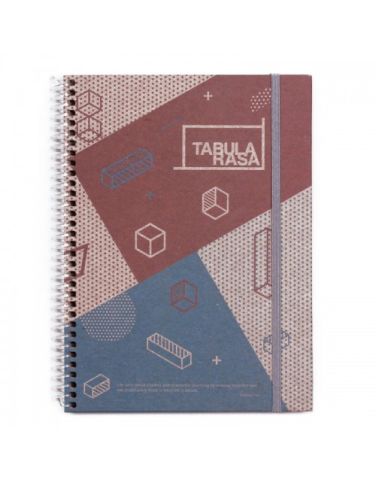 Deffter Tabula Rasa / Blue 15X21CM 50 Yaprak Spiralli Defter