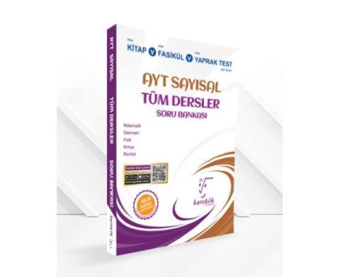 Karekök Yayınları AYT Sayısal Tüm Dersler Soru Bankası