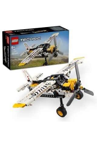 ® Technic Arazi Uçağı 42198 - 8+ Koleksiyonluk Yaratıcı Oyuncak Model Yapım Seti (333 Parça)