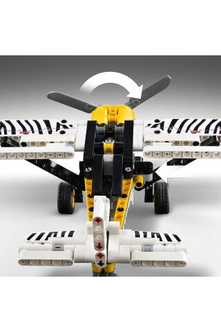 ® Technic Arazi Uçağı 42198 - 8+ Koleksiyonluk Yaratıcı Oyuncak Model Yapım Seti (333 Parça)