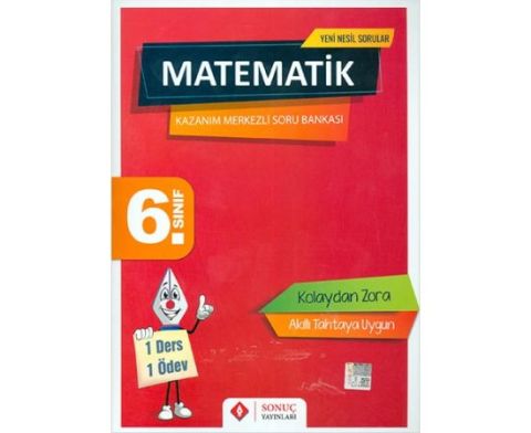 Sonuç 6.Sınıf Matematik Kazanım Merkezli Soru Bankası