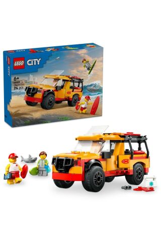® City Cankurtaran Kamyoneti 60453 - 6+ Yaratıcı Oyuncak Yapım Seti (214 Parça)