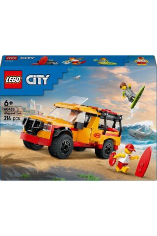 ® City Cankurtaran Kamyoneti 60453 - 6+ Yaratıcı Oyuncak Yapım Seti (214 Parça)