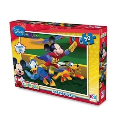 Ks Games Mickey Mouse 50 Parça Puzzle