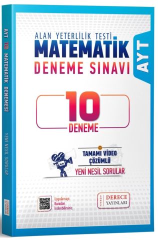 Sonuç Derece Yayınları Sonuç Derece Yayınları AYT Matematik 10 lu Deneme