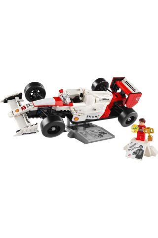 ® Icons McLaren MP4/4 ve Ayrton Senna 10330 - 18+ Yaratıcı Model Yapım Seti (693 Parça)