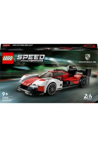 ® Speed Champions Porsche 963 76916 - 9 Yaş ve Üzeri için Yaratıcı Oyuncak Yapım Seti(280 Parça)