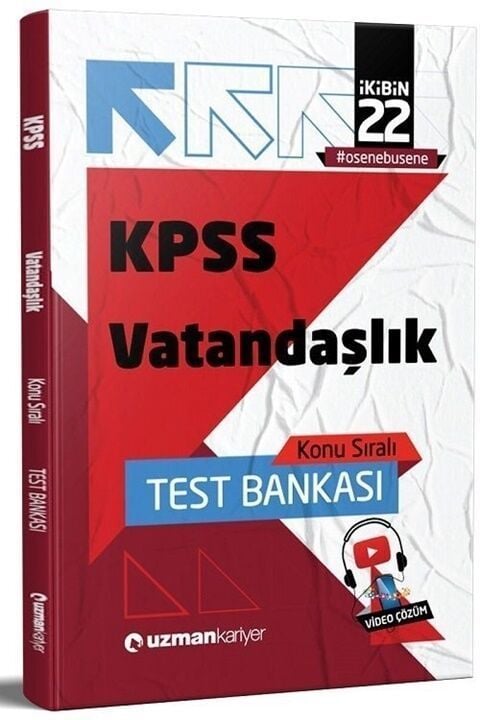 Uzman Kariyer 2022 KPSS Vatandaşlık Test Bankası