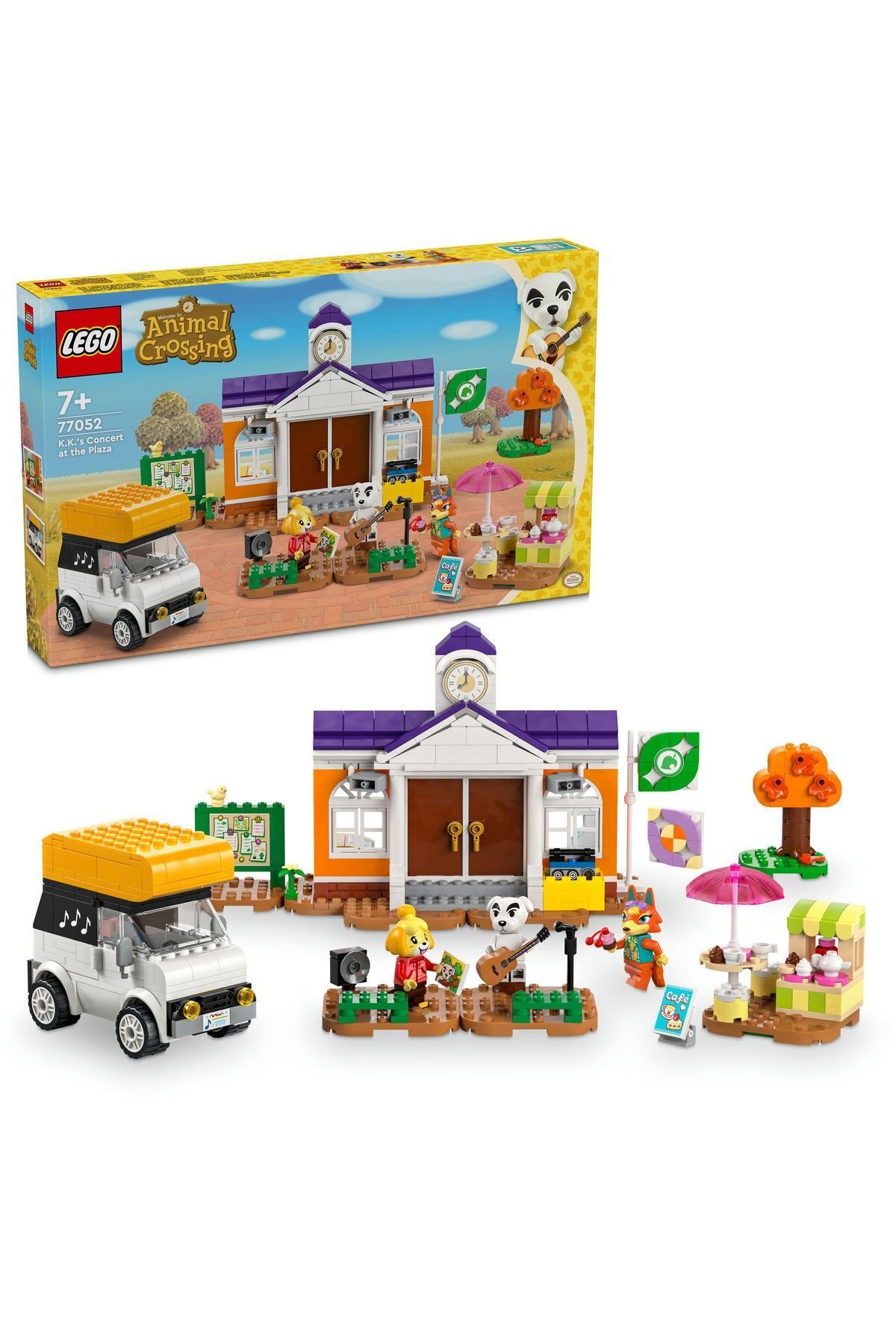 ® Animal Crossing™ K.K. Meydan Konseri 77052 - 7+ Oyuncak Yapım Seti (550 Parça)