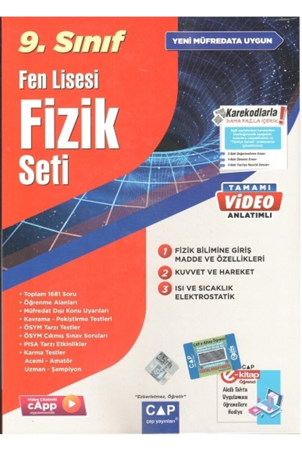 9. Sınıf Fen Lisesi Fizik Seti
