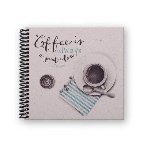 Keskin Color Container Good İdea Coffee 16x15 50 Yaprak Noktalı Defter