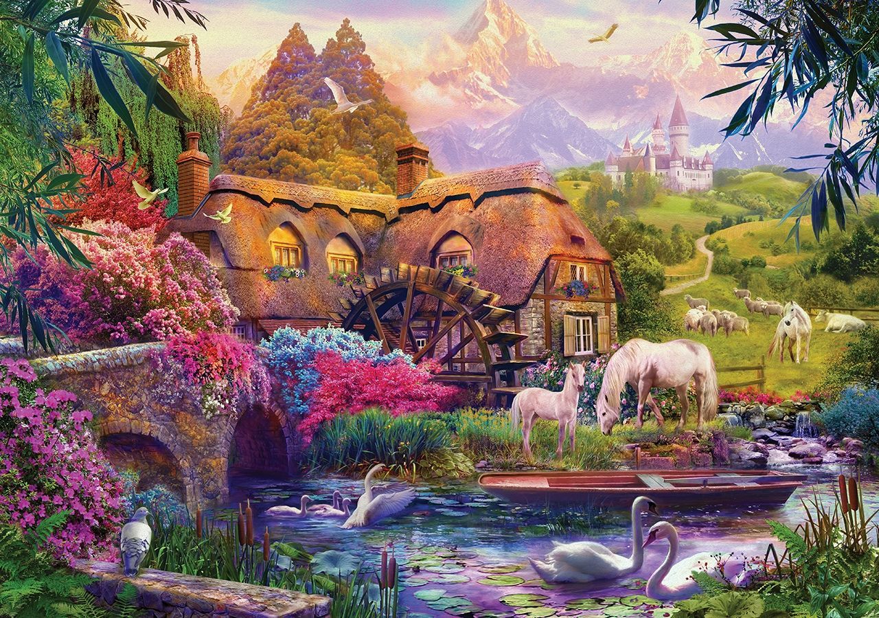 Ks Games Old Mill 500 Parça Puzzle