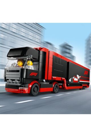 ® City RB20 ve AMR24 F1® Arabalı F1® Kamyonu 60445 - 8+ Yaratıcı Oyuncak Yapım Seti (1086 Parça)
