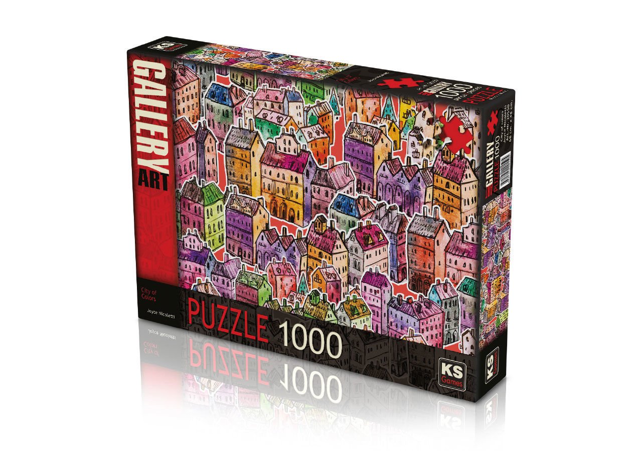 Ks Games City Of Colours 1000 Parça Puzzle