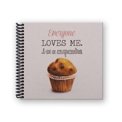 The Container Cupcake 16x15 50 Yaprak Noktalı Defter