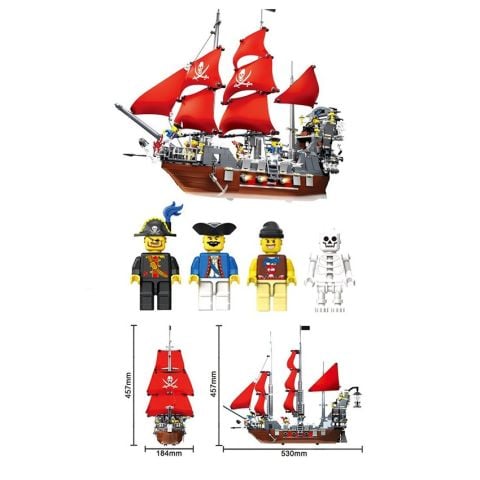 Wange Karayip Korsan Gemisi Lego 1123 Parça