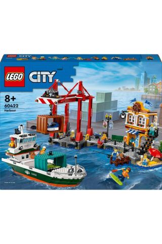 ® City Yük Gemili Liman 60422 - 8+ Yaratıcı Oyuncak Yapım Seti (1226 Parça)