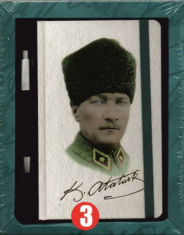 Gıpta Atatürk Set 2021 13x21 cm Günlük Ajanda+Touch Pen Kalem