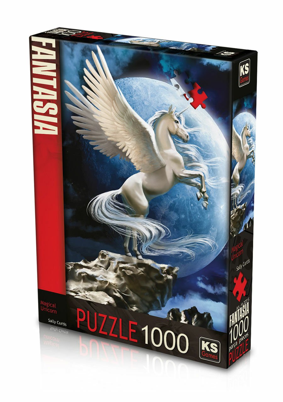 Ks Games Magi̇cal Uni̇corn  1000 Parça Puzzle