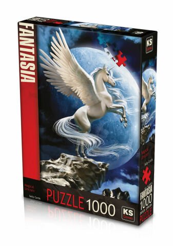 Ks Games Magi̇cal Uni̇corn  1000 Parça Puzzle