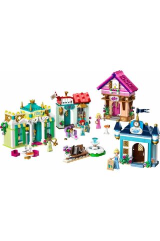 ® │ Disney Princess Disney Prensesi Pazar Macerası 43246 - 6+ Oyuncak Yapım Seti (817 Parça)