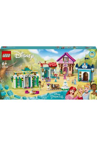 ® │ Disney Princess Disney Prensesi Pazar Macerası 43246 - 6+ Oyuncak Yapım Seti (817 Parça)