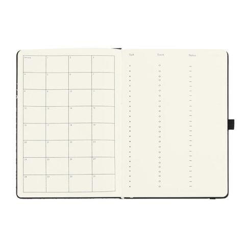 Victorias Journals Sofia New Bloknot 96 Yaprak Noktalı Sert Kapak Ciltli Lastikli Defter