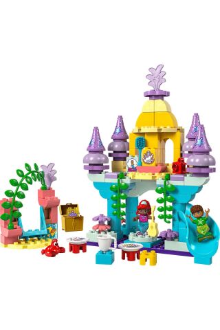 ® DUPLO® │ Disney Ariel’in Sihirli Su Altı Sarayı 10435 - 2+ Eğitici Oyuncak Yapım Seti (116 Pr)
