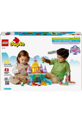 ® DUPLO® │ Disney Ariel’in Sihirli Su Altı Sarayı 10435 - 2+ Eğitici Oyuncak Yapım Seti (116 Pr)