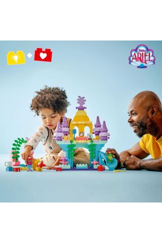 ® DUPLO® │ Disney Ariel’in Sihirli Su Altı Sarayı 10435 - 2+ Eğitici Oyuncak Yapım Seti (116 Pr)