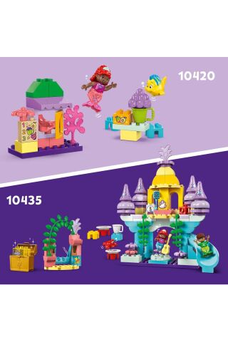 ® DUPLO® │ Disney Ariel’in Sihirli Su Altı Sarayı 10435 - 2+ Eğitici Oyuncak Yapım Seti (116 Pr)