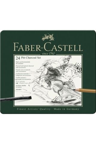 Faber Pıtt Monochrome Işlenmiş Kömür Seti 5188112978