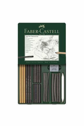 Faber Pıtt Monochrome Işlenmiş Kömür Seti 5188112978