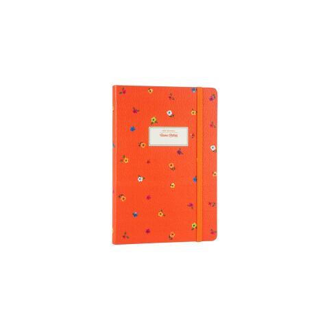 Victoria's Journals 14x20 Mini Flowers Noktalı Sert Kapak Lastikli Defter