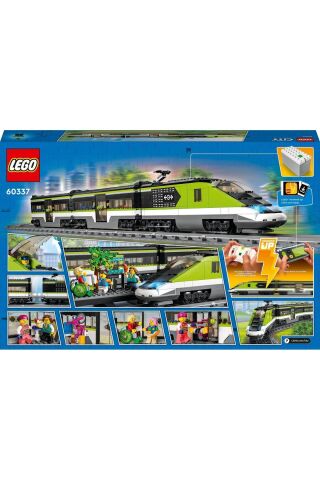 ® City Ekspres Yolcu Treni 60337 - 7+ Yaratıcı Oyuncak Yapım Seti (764 Parça)
