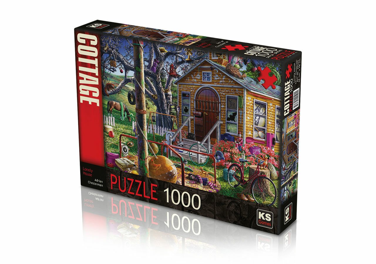 Ks Games Lonely House 1000 Parça Puzzle