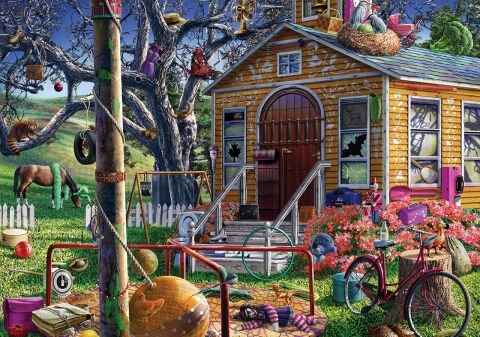Ks Games Lonely House 1000 Parça Puzzle