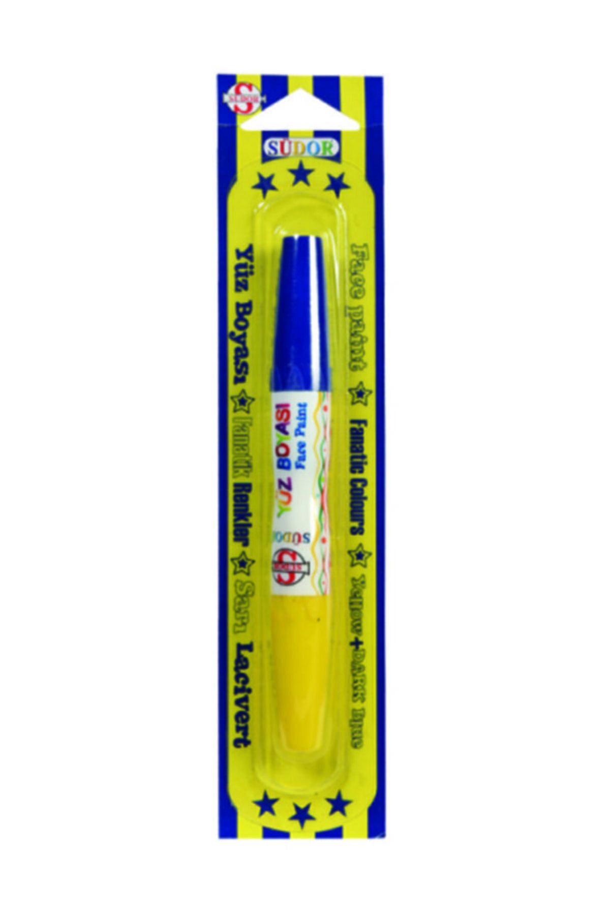 Yüz Boyası Fanatik Sarı-lacivert Mixartcolors