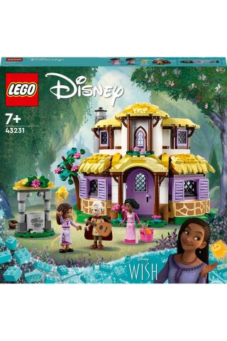 ® Disney Asha’nın Evi 43231 - 7 Yaş ve Üzeri Çocuklar için Yaratıcı Oyuncak Yapım Seti (509 Parça)
