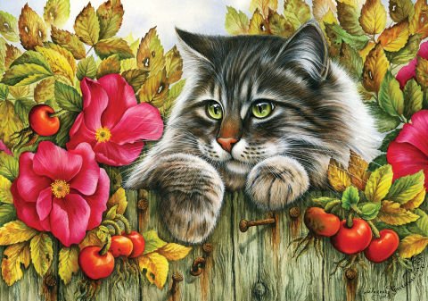 Ks Games Rose Hedge  1000 Parça Puzzle
