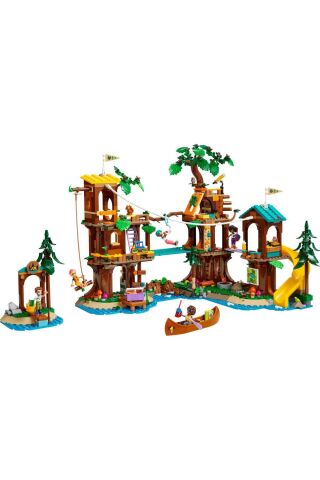 ® Friends Macera Kampı Ağaç Ev 42631 - 8+ Yaratıcı Oyuncak Yapım Seti (1128 Parça)